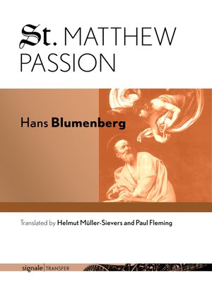 cover image of St. Matthew Passion
